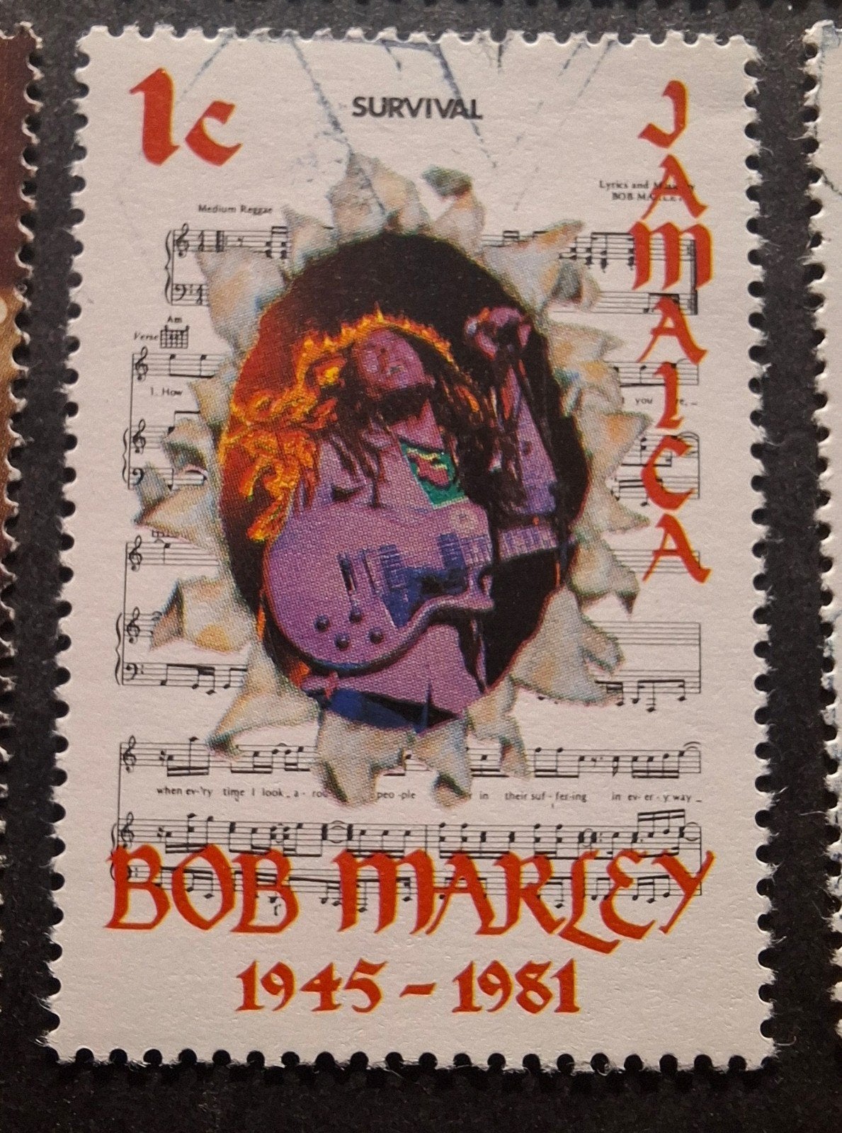 Jamaica 1 bob marley, Ophalen of Verzenden, Sport