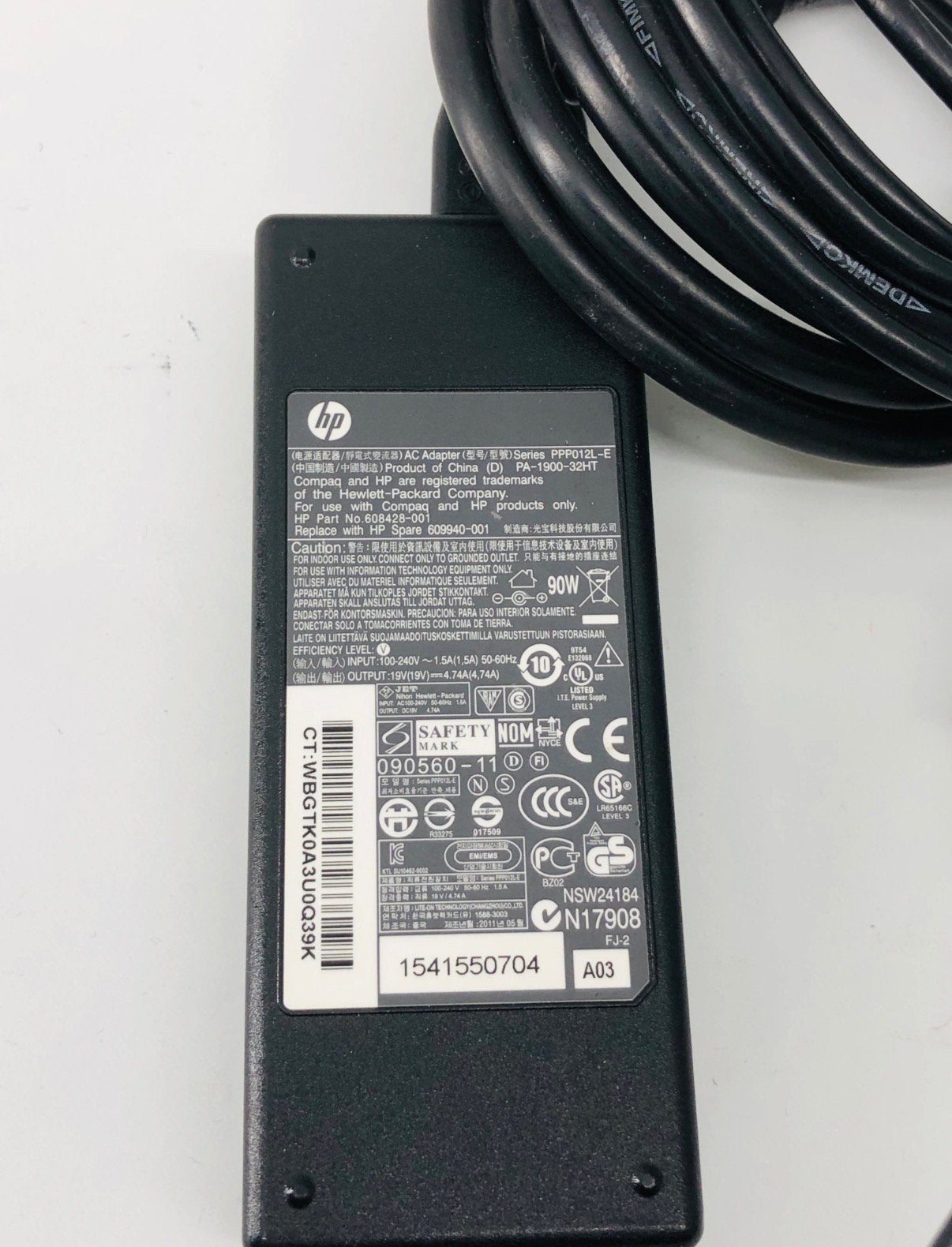Laptop oplader Hp Compaq, Compaq presario, Probook, Gebruikt, ., Ophalen of Verzenden, .