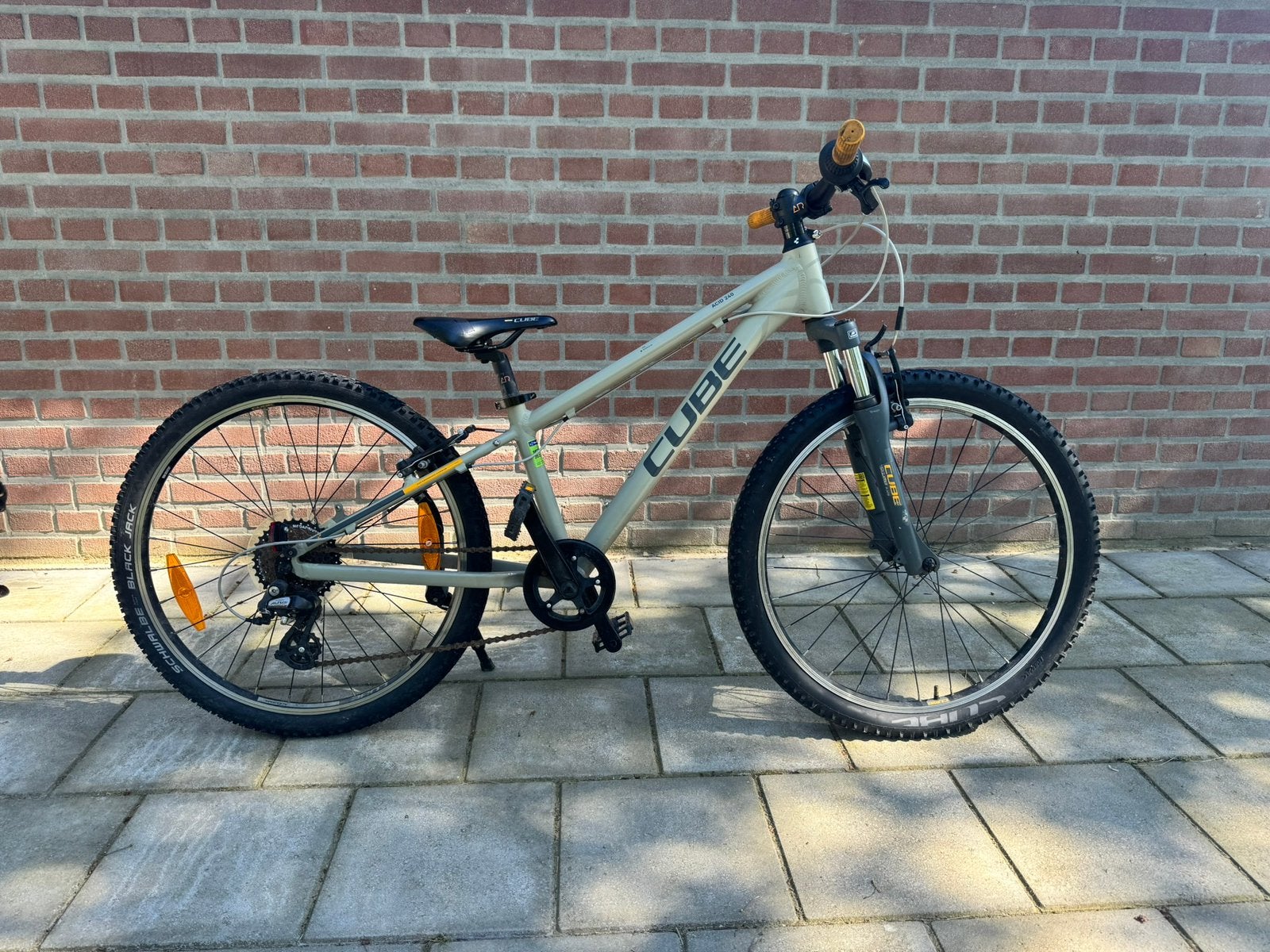 Stoere CUBE jongens mountainbike, Fietsen en Brommers, Fietsen | Jongens, Ophalen, Gebruikt, 24 inch
