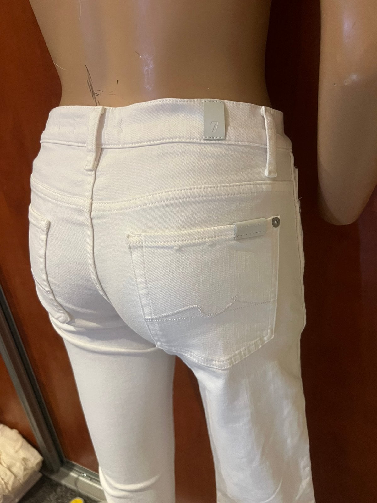 7 for all MANKIND jeans maat 27 origineel zgan, Ophalen of Verzenden, Zo goed als nieuw, Wit, W27 (confectie 34) of kleiner