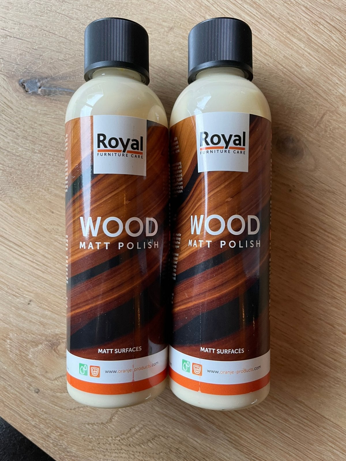 2x Royal Furniture Care Wood Matt Polish – nieuw, Ophalen of Verzenden, Overige typen
