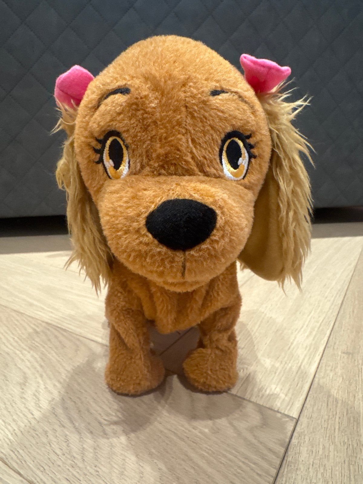 Lucy IMC Toys Puppy knuffel, Gebruikt, Overige merken, Overige karakters, Middelgroot (20 tot 80 cm)