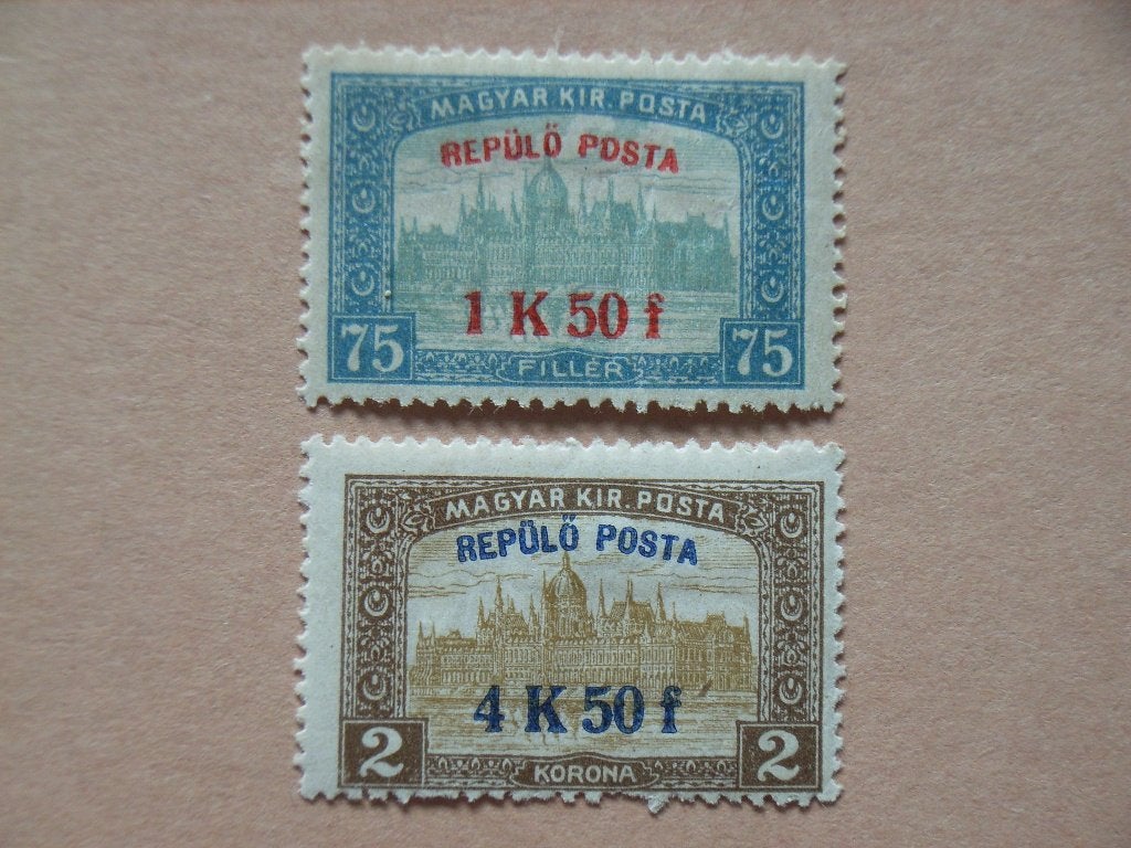 KZ   Hongarije 210-211, Ophalen of Verzenden