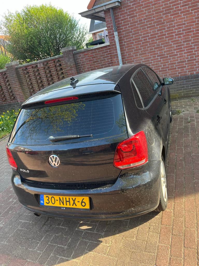Volkswagen Polo 1.6 TDI 66KW DSG 2010 Zwart, Auto's, Origineel Nederlands, Diesel, Particulier, 1598 cc