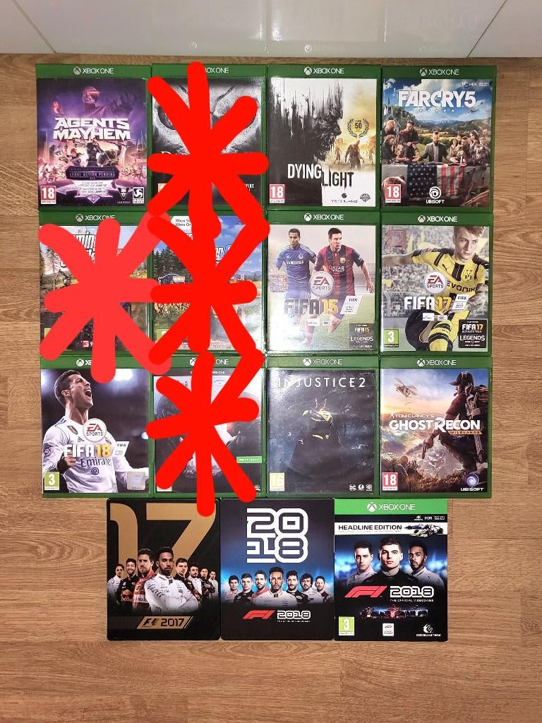 Xbox One Games [Vanaf €4,-] (One S|X & Series X) ACTIE: 3=2!, Avontuur en Actie, 2 spelers, Ophalen of Verzenden, Zo goed als nieuw