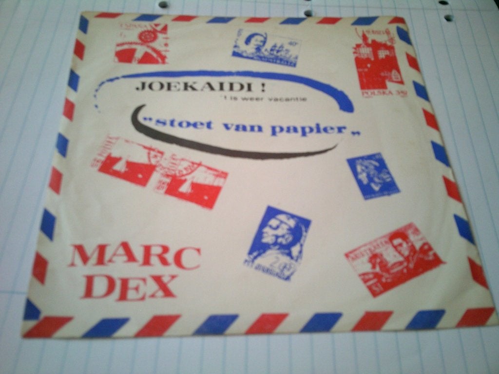 MARC DEX JOEKAIDI ! - STOET VAN PAPIER, 7 inch, Ophalen of Verzenden, Levenslied of Smartlap, Fotohoes
