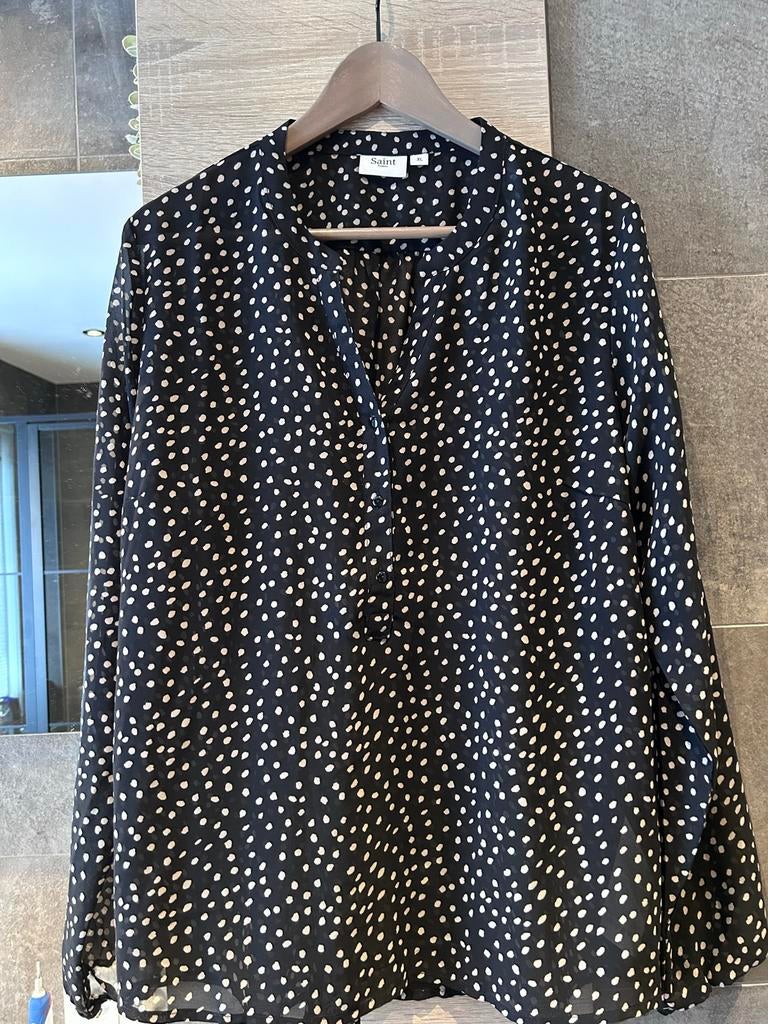 Saint Tropez blouse XL nieuw, Ophalen of Verzenden, Nieuw, Maat 46/48 (XL) of groter, Zwart