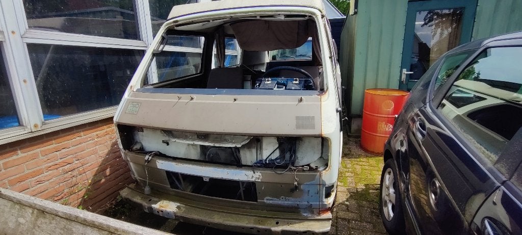 VW T3 camper uit Frankrijk., Buscamper of Camperbus, Volkswagen, Tot en met 2, Bedrijf