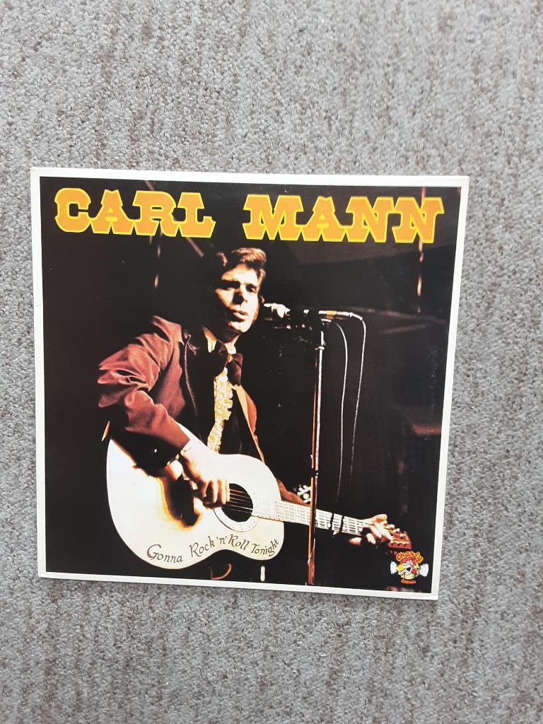 vinyl lp Carl Mann gonna rock 'n' roll tonight, Gebruikt, Originele persing, Ophalen of Verzenden, 1970 - 1979