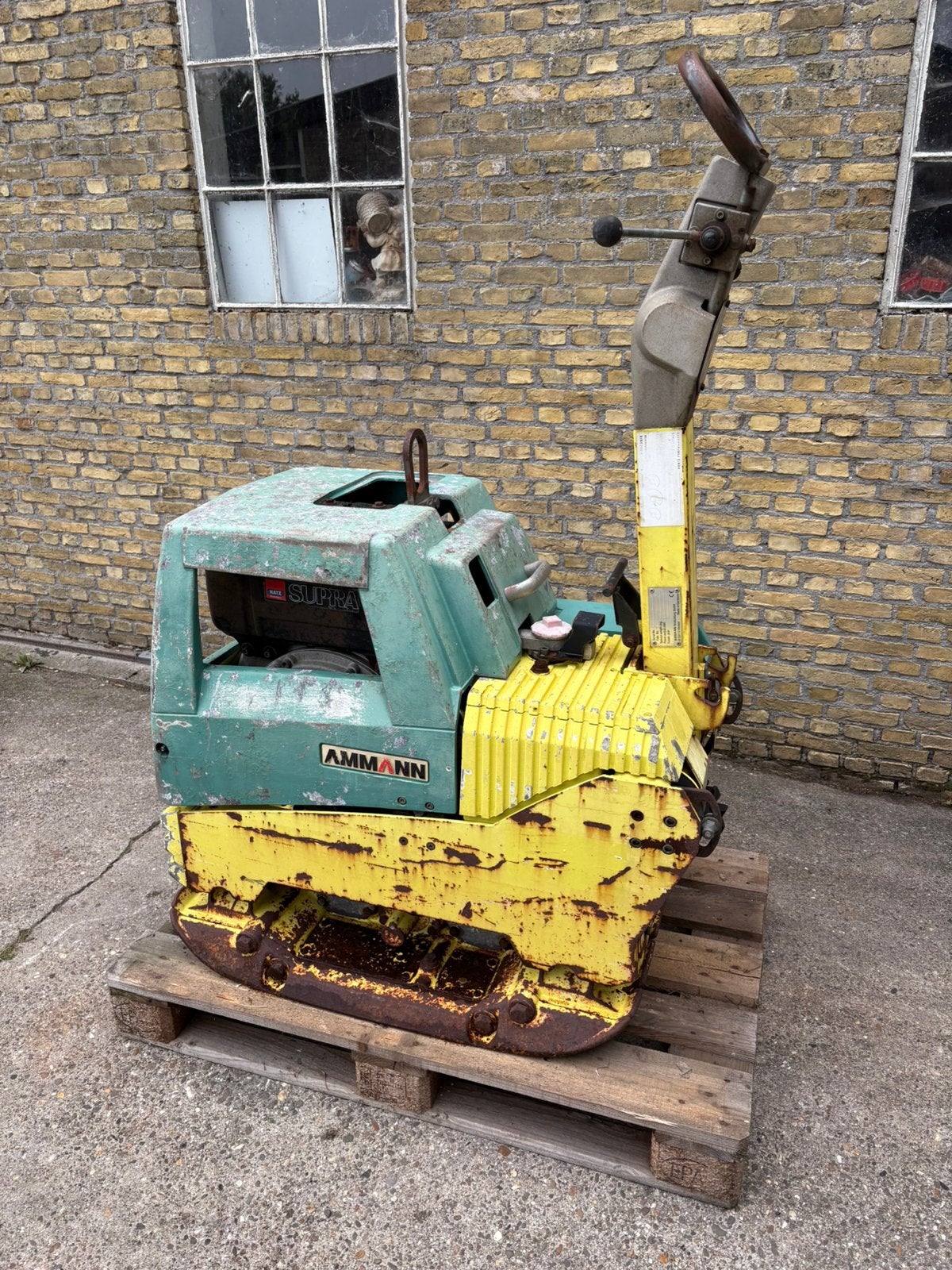 Ammann AVH6030 Trilplaat Hatz diesel elektr. Gestart, Ophalen of Verzenden, Gebruikt, Overige soorten, Ammann