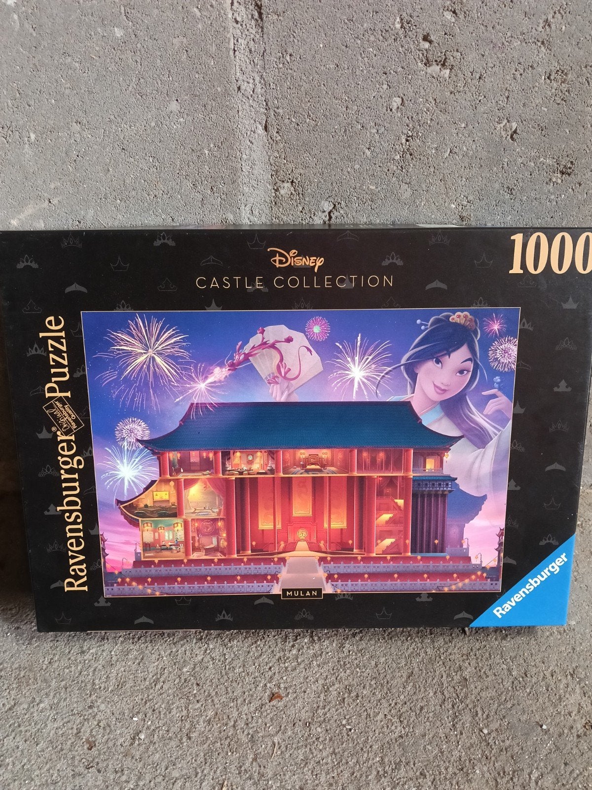 Disney castle collection - Mulan, Ophalen of Verzenden, 500 t/m 1500 stukjes, Zo goed als nieuw, Legpuzzel
