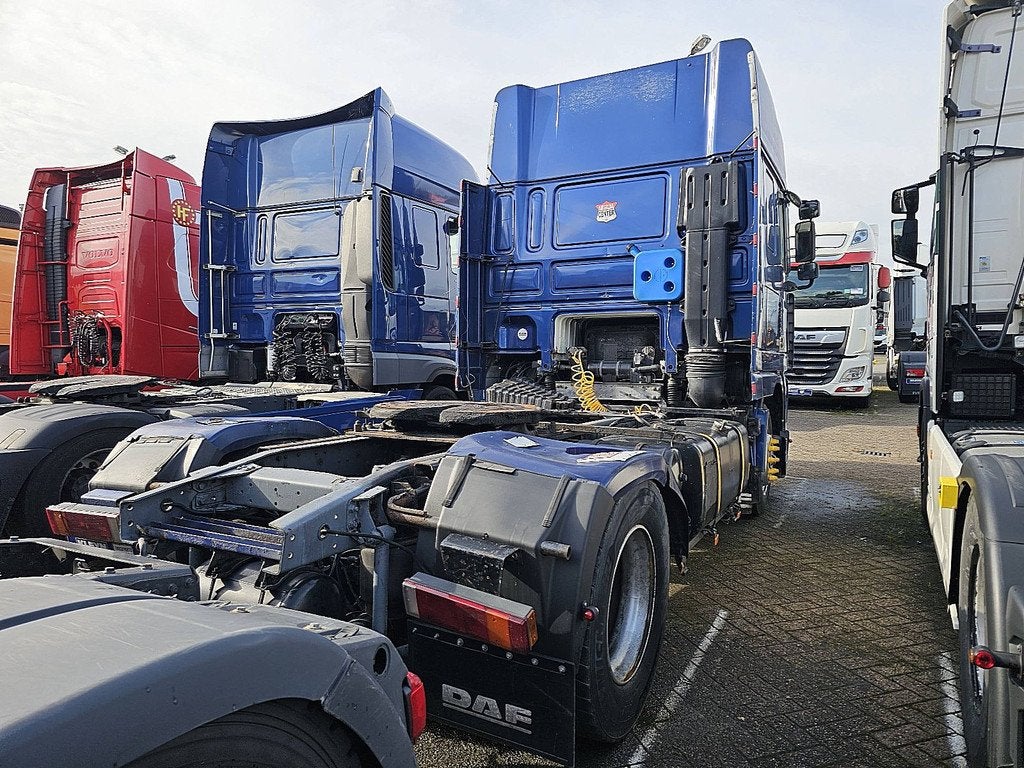 DAF XF 95.380, Auto's, Euro 2, Blauw, Bedrijf, DAF