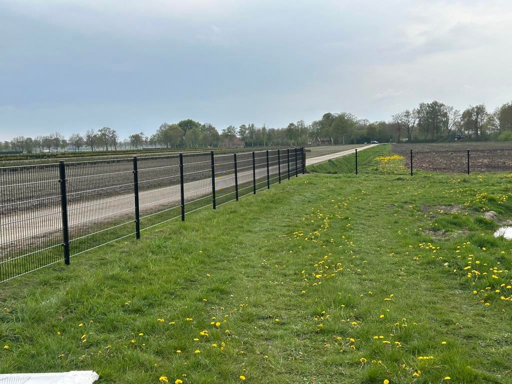 Dubbelstaafs hekwerk, Tuin en Terras, Ophalen of Verzenden, Nieuw, IJzer, Dubbelstaafmat hekwerk