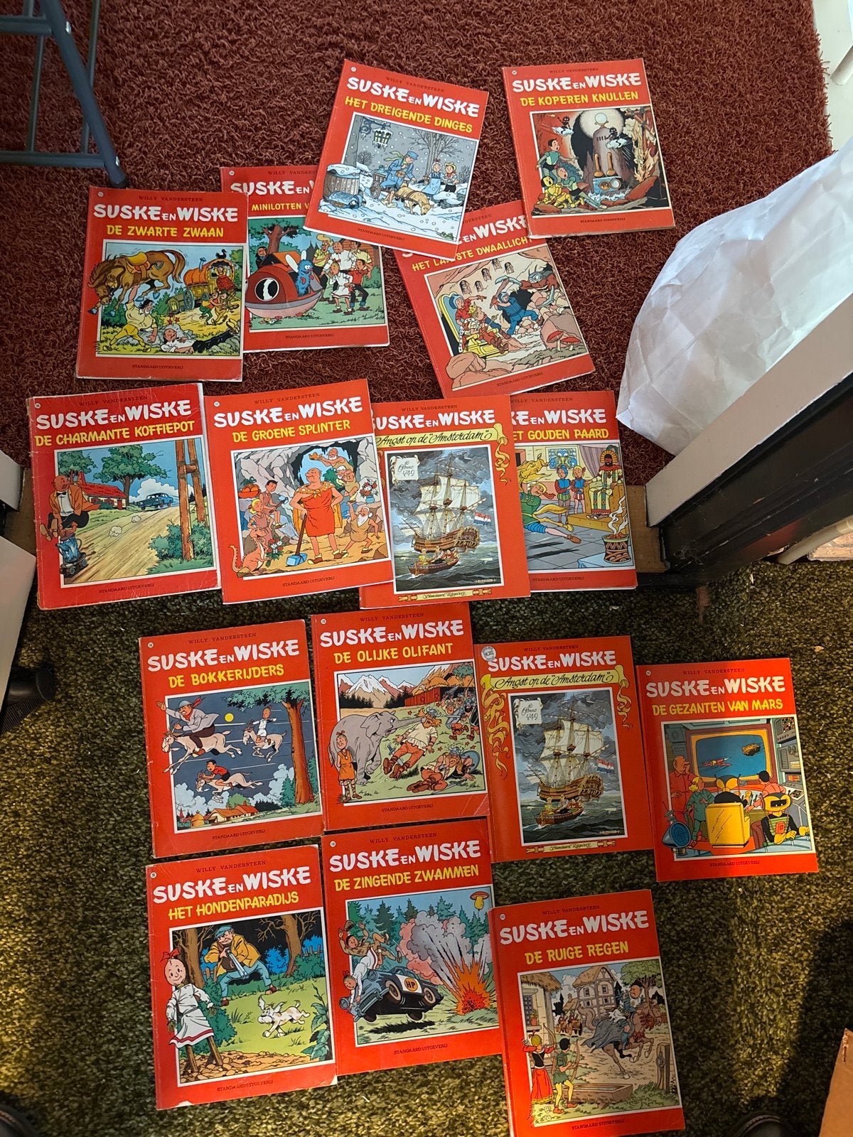16 Suske en Wiske stripboeken - Diverse titels, Boeken, Meerdere stripboeken, Ophalen, Gelezen