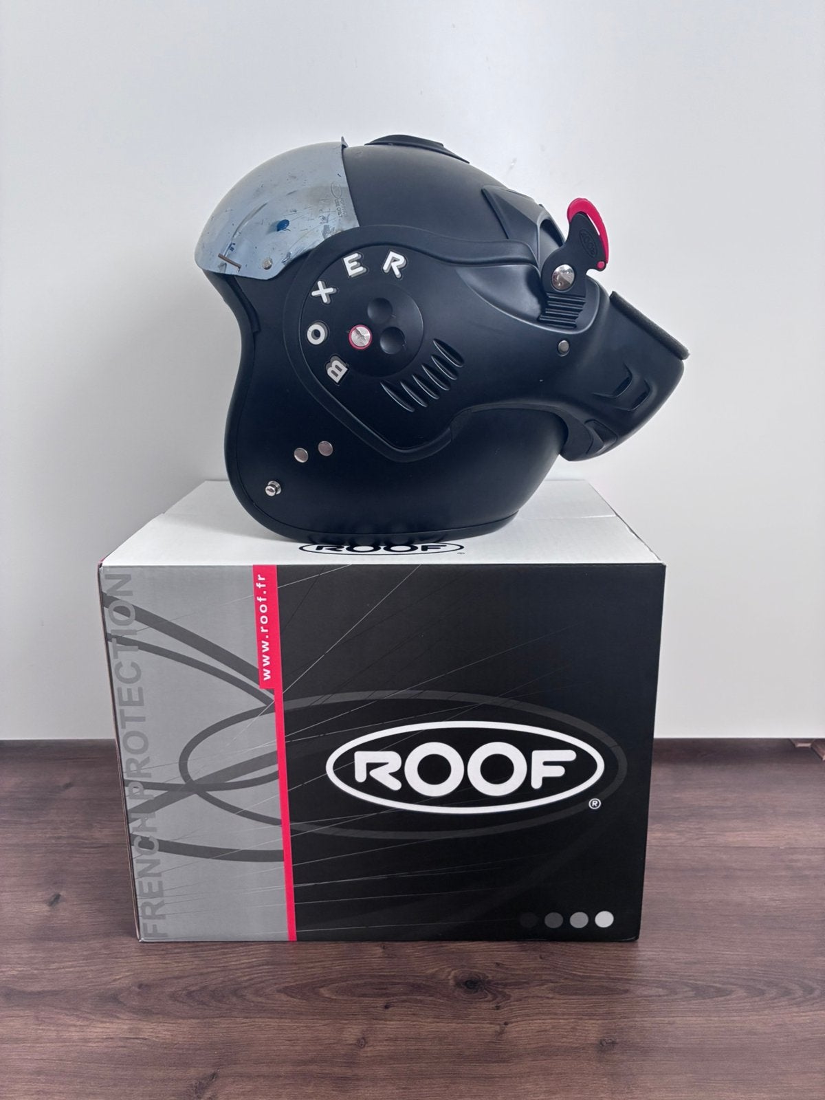 Roof Boxer V8 - Maat XL, Motoren, Overige merken, Systeemhelm, XL, Ophalen of Verzenden