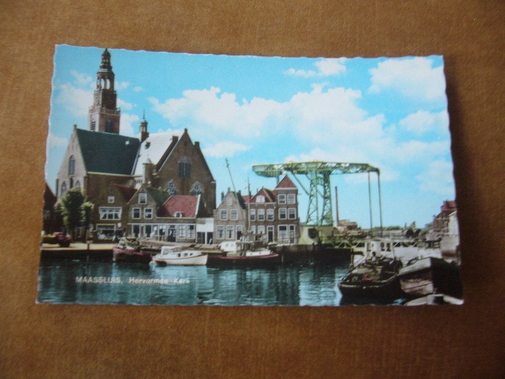 MAASSLUIS  =  HERVORMDE KERK, Verzamelen, Ophalen of Verzenden, 1940 tot 1960, Ongelopen