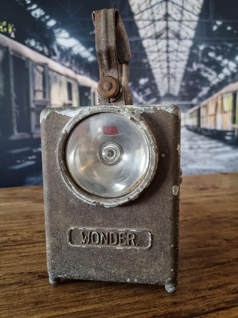 Vintage Wonder Treinlamp - Type ABRAL, Ophalen of Verzenden