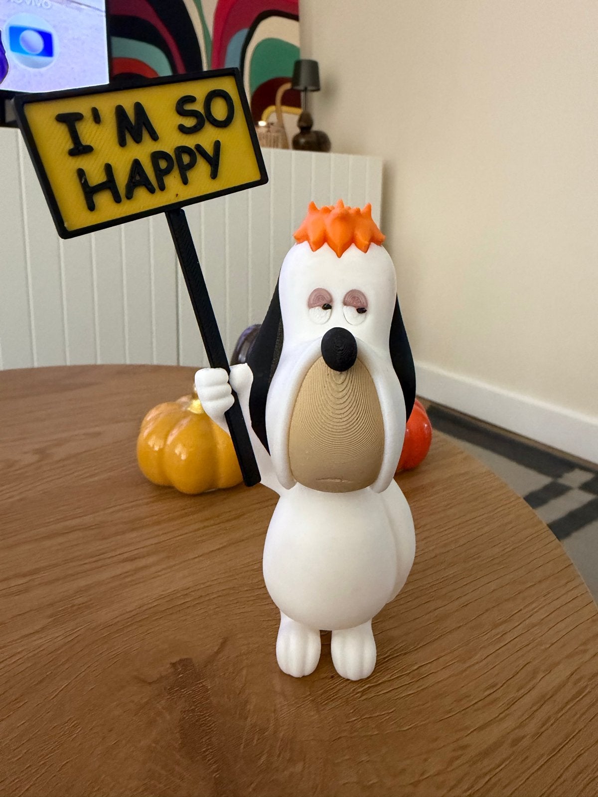 Droopy Hond Figuur - 3D Geprint Beeldje, Verzamelen, Poppetjes en Figuurtjes, Ophalen, Nieuw
