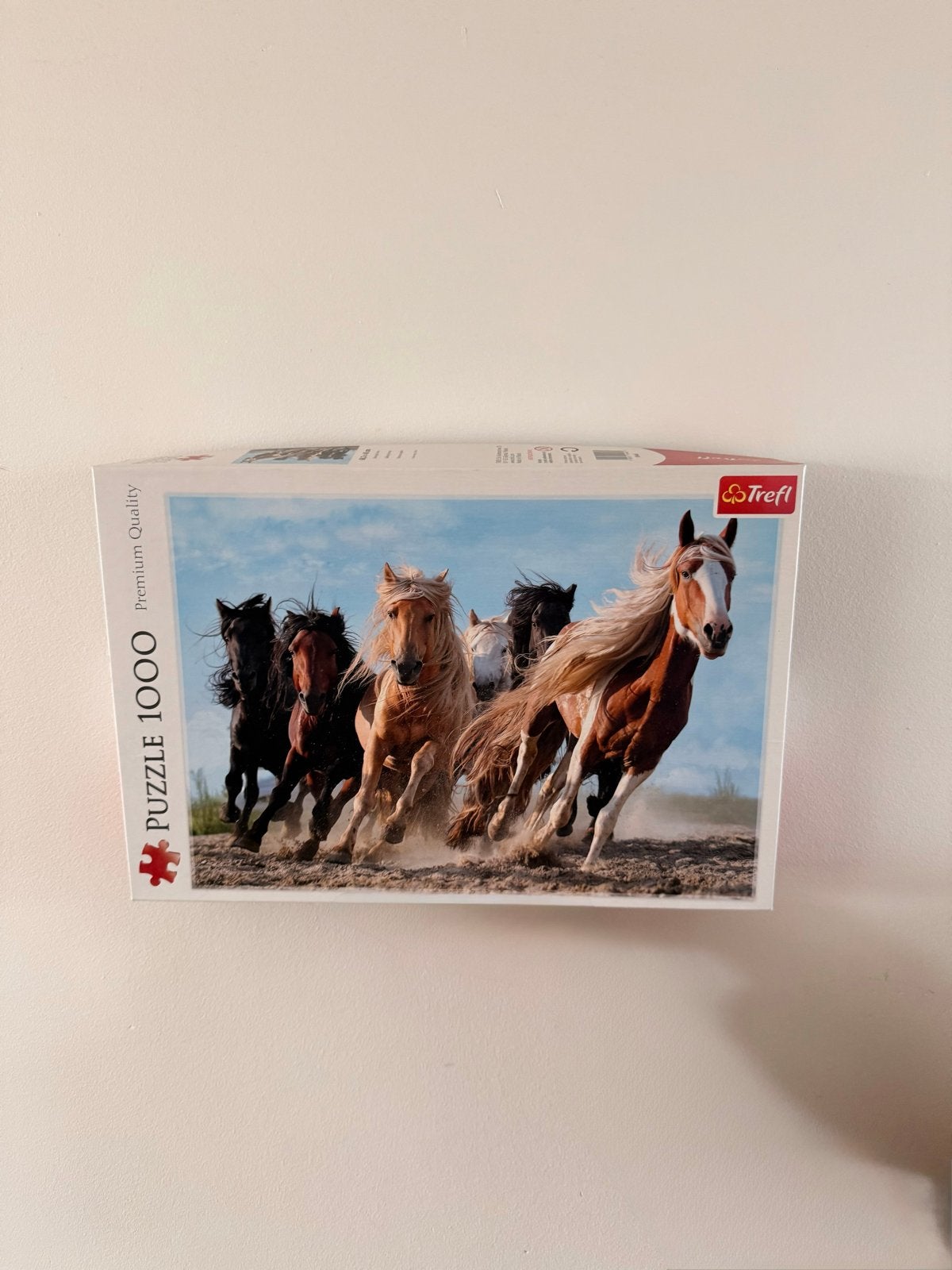 Trefl Legpuzzel Wilde Paarden 1000 stukjes, Ophalen of Verzenden, 500 t/m 1500 stukjes, Nieuw, Legpuzzel
