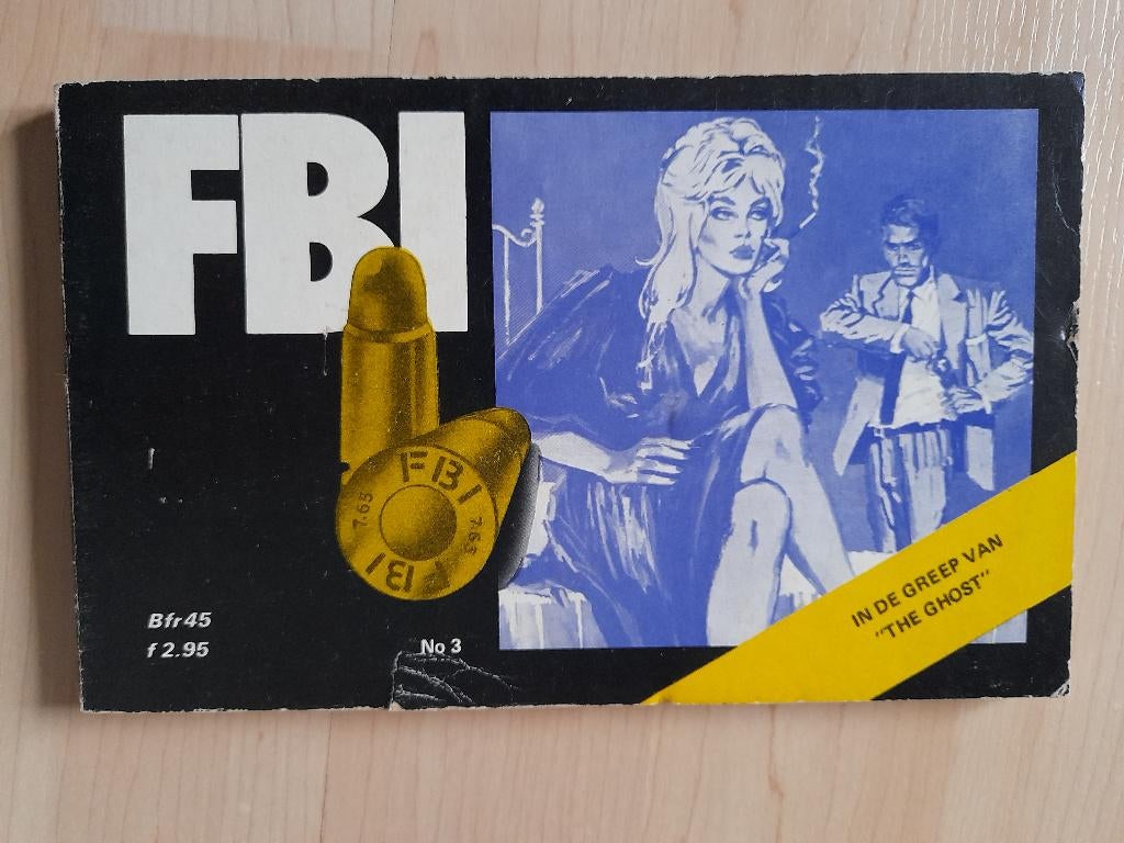 FBI IN DE GREEP VAN THE GHOST No. 3 Edward Multon, Boeken, Ophalen of Verzenden, Gelezen