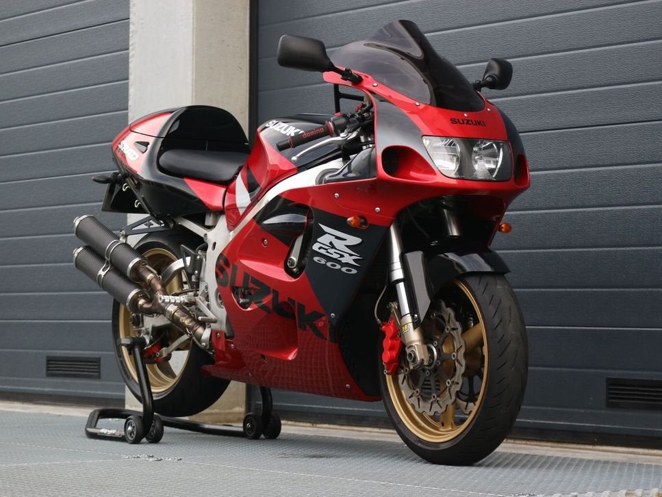 SUZUKI GSX-R 750 Injectie A2 mogelijk (bj 2000) 41.438 km, Motoren, SUZUKI, 4 cilinders, Bedrijf, Onbekend
