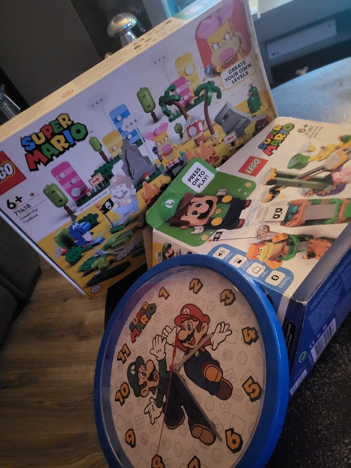 3 stuks set LEGO Super Mario set met Luigi Starter Course en, Ophalen of Verzenden, Zo goed als nieuw