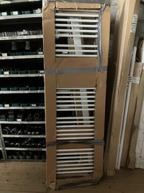 053. Elektrische Handdoek Badkamer radiators, Ophalen, Nieuw, Vrijstaande haard, Elektrische haard