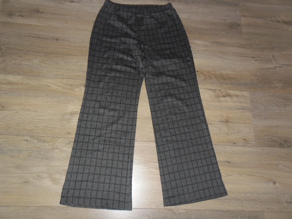 Transfer Grijze Legging / Broek Met Grove Ruitjes Maat L, Legging, Nieuw, Ophalen of Verzenden, Maat 44/46 (L)