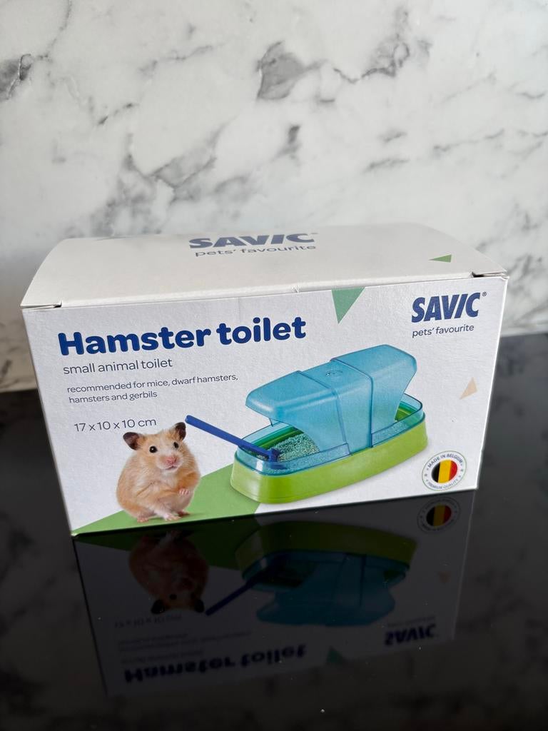 Hamster toilet (nauwelijks gebruikt)., Ophalen of Verzenden, Zo goed als nieuw