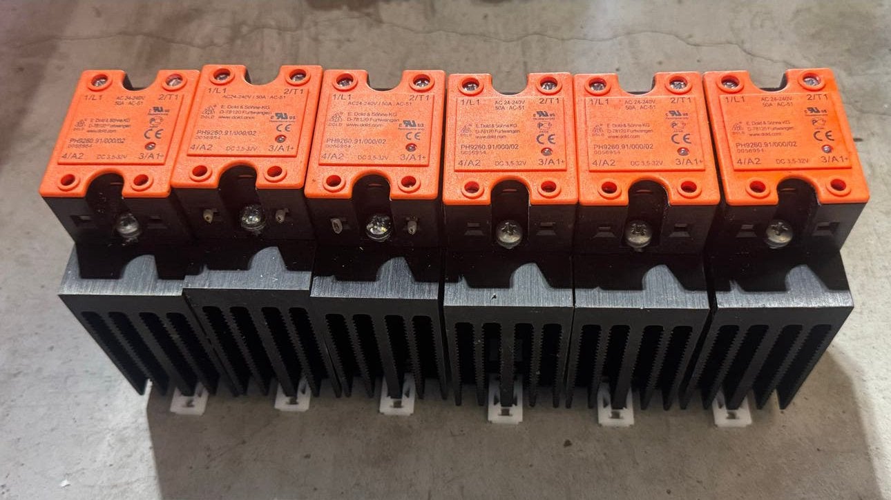 Dold Solid State Relais PH9260.91/000/02 met koellichaam, Overige merken, Gebruikt, Ophalen of Verzenden, DOLD & SÖHNE KG