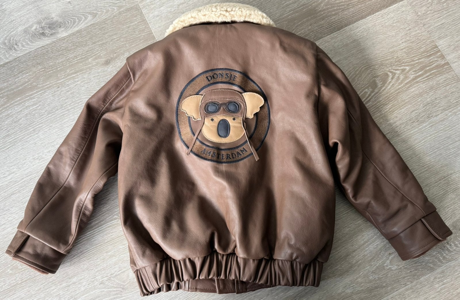 Donsje amsterdam Axello koala leren jack, Kinderen en Baby's, Ophalen of Verzenden, Nieuw, Jongen of Meisje, Jas