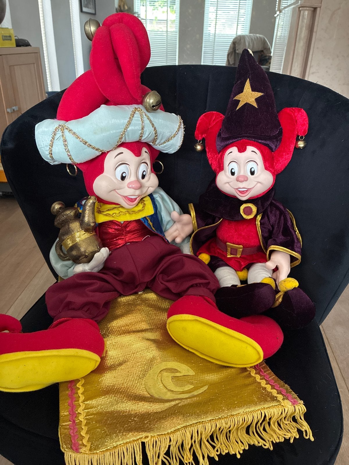 Twee Efteling Pardoes figuren., Ophalen of Verzenden, Zo goed als nieuw, Overige typen