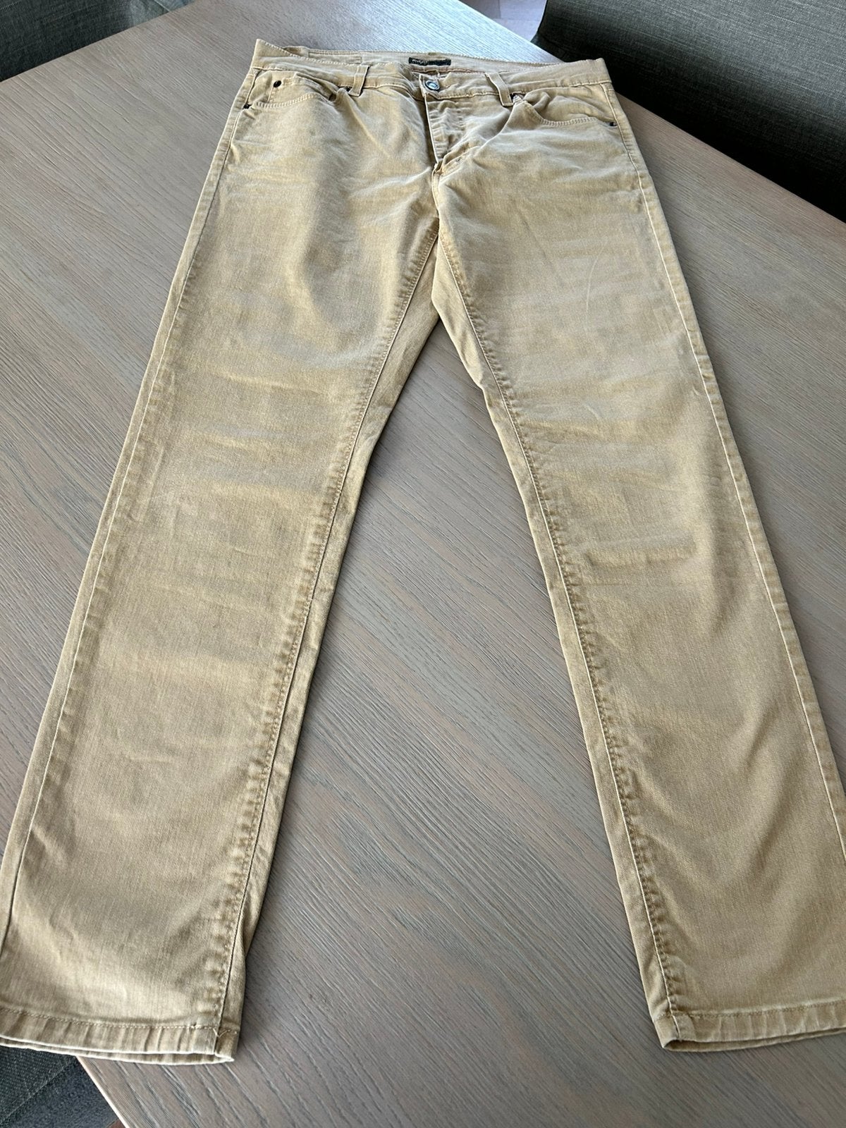 Broek maat 40/42 angels, Maat 38/40 (M), Beige, Ophalen of Verzenden, Zo goed als nieuw