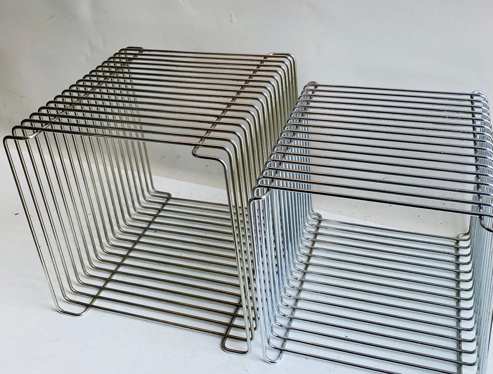 Verner Panton design bijzettafel Wire Cube , jaren 70, Verzenden, Huis en Inrichting