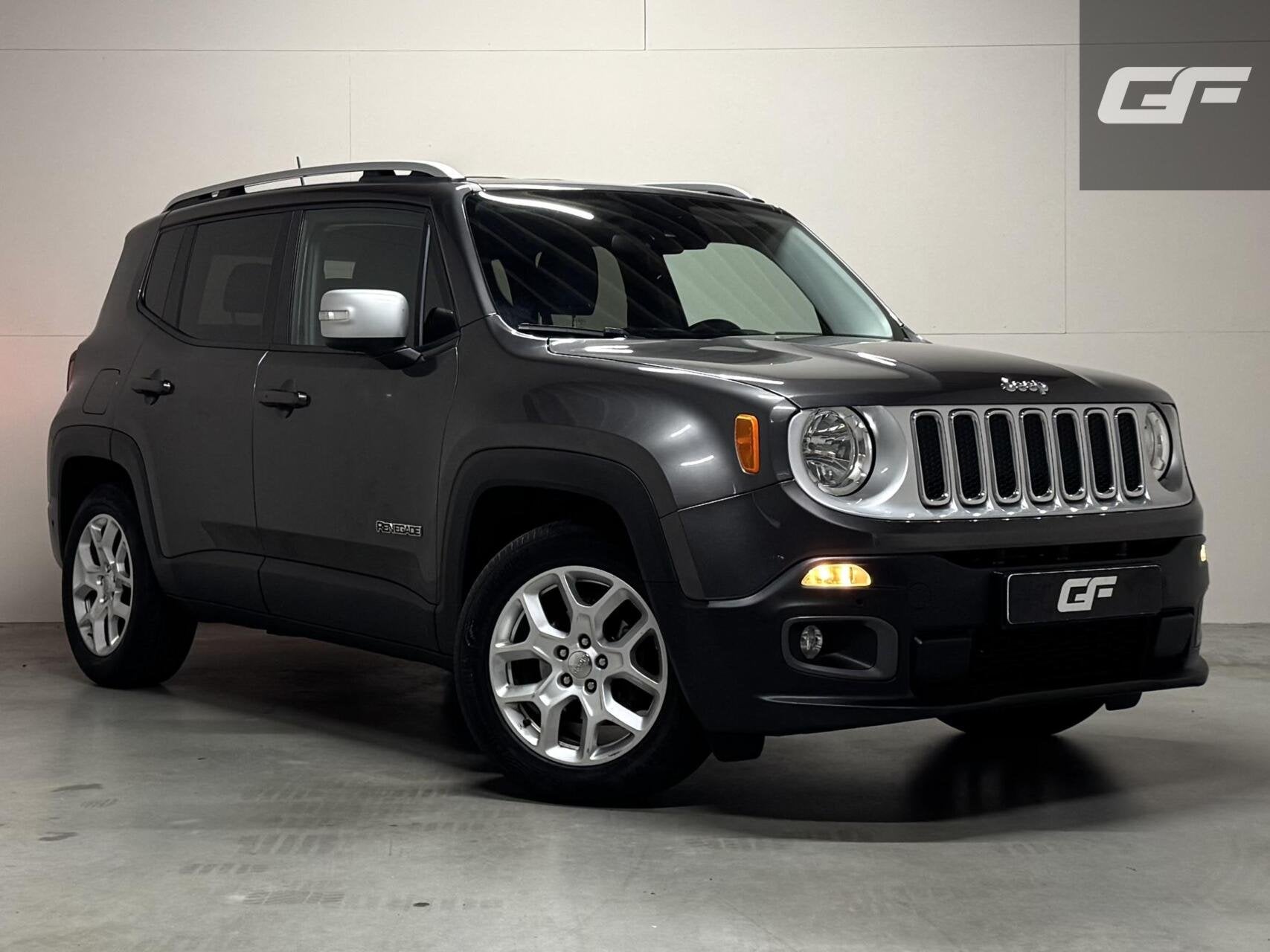 Jeep Renegade 1.4 MultiAir Limited Leer CarPlay Cruise Camer, Auto's, Jeep, Gebruikt, 4 cilinders, Met garantie (alle), Leder