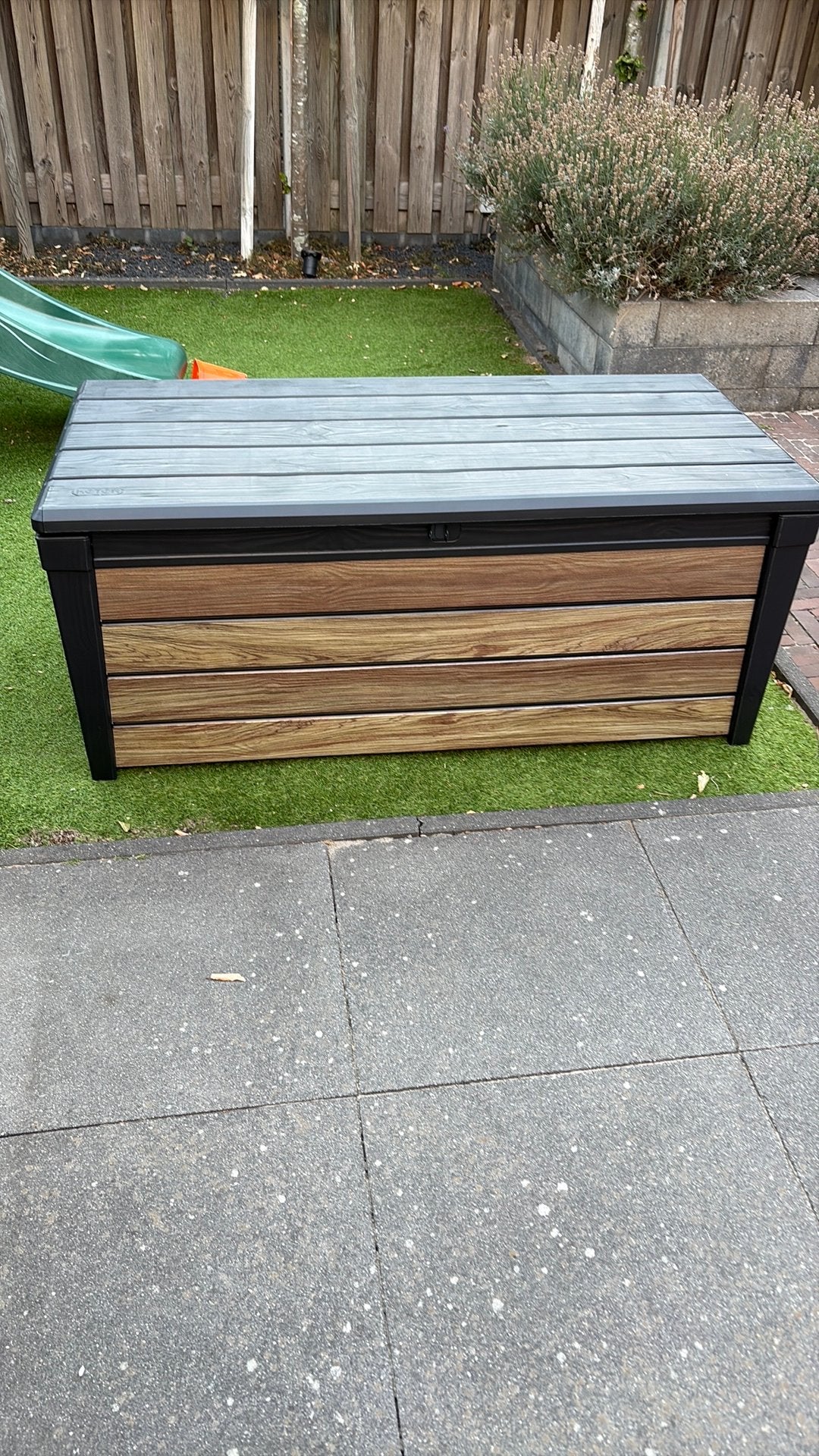 Keter kussenbox Signature bruin 145 x 70 x 60 cm (nieuw), Tuin en Terras, Ophalen, Kunststof, Minder dan 50 watt, Wandlamp