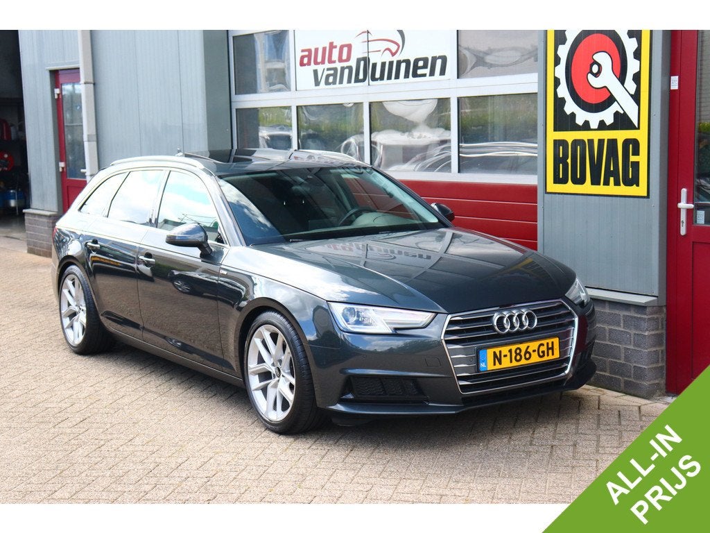Audi A4 Avant 1.4 TFSI Design Pro Line Plus O.a: Pano, Afn., Auto's, Audi, Stof, Gebruikt, 4 cilinders, A4