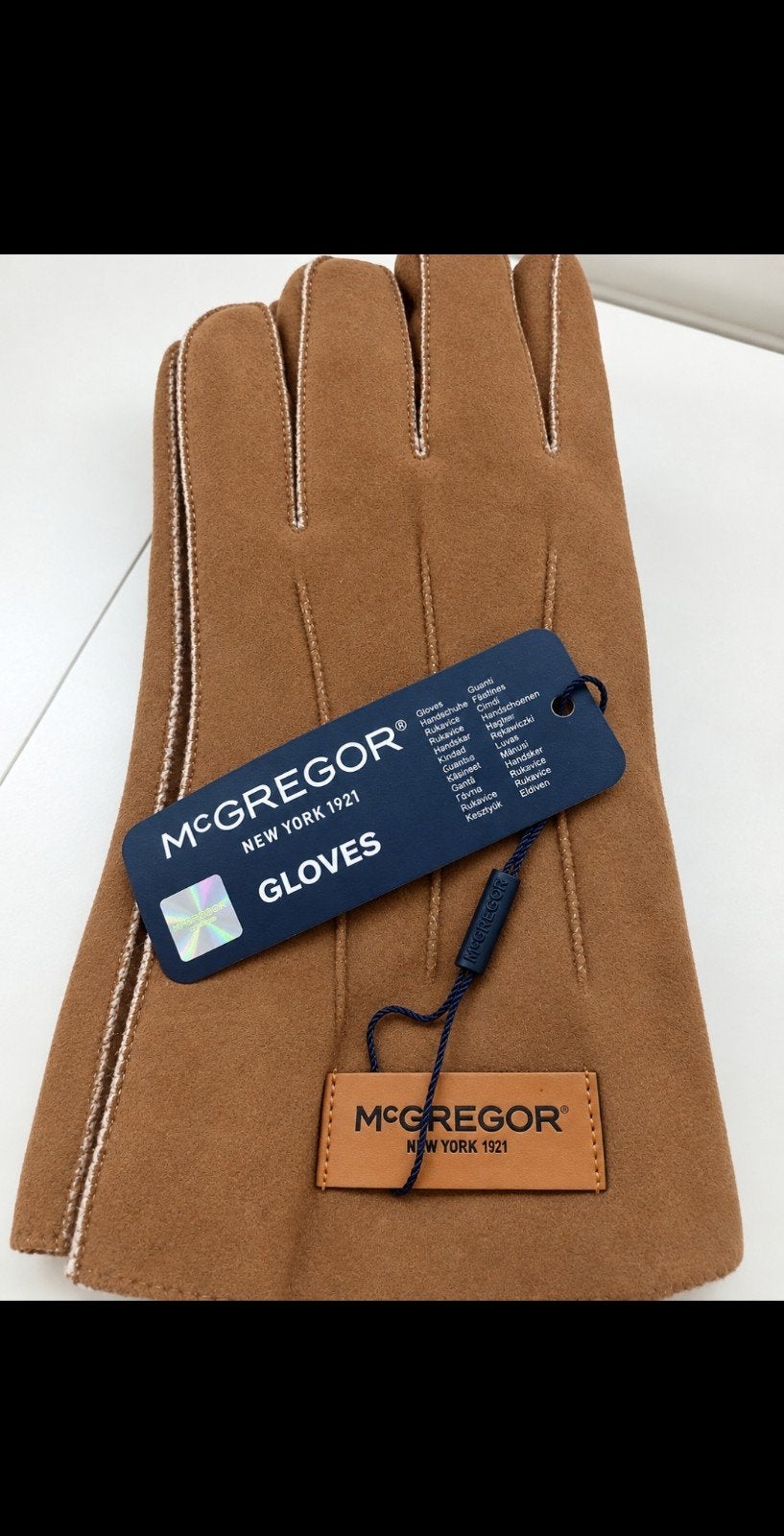 McGregor suède handschoenen - Maat XL, Kleding | Heren, McGregor, Ophalen of Verzenden, Handschoenen, Maat 56/58 (XL)