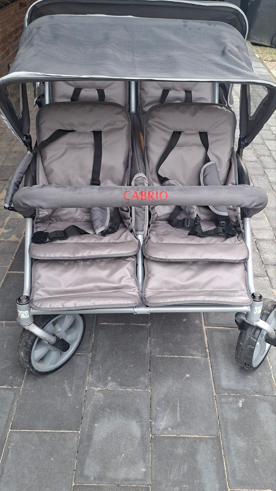 Cabrio 4 ling kinderwagen - Comfortabel en Praktisch, Ophalen, Nieuw, Combiwagen, Overige merken