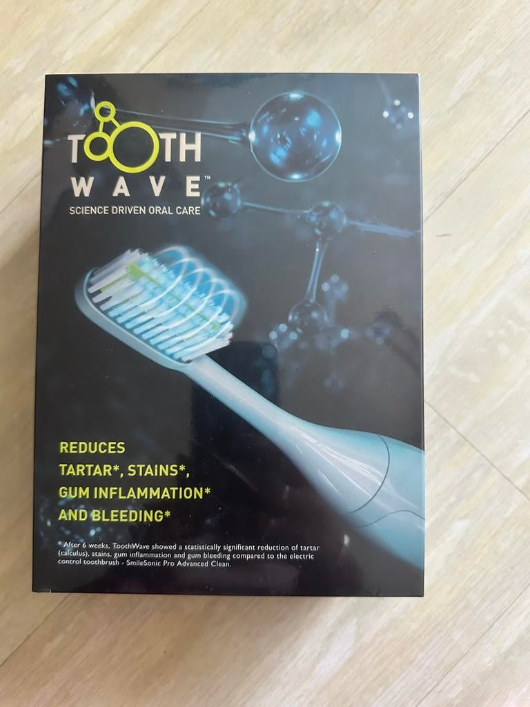 Elektrische tandenborstel ToothWave €50, Sieraden, Tassen en Uiterlijk, Uiterlijk | Mondverzorging, Ophalen, Zo goed als nieuw