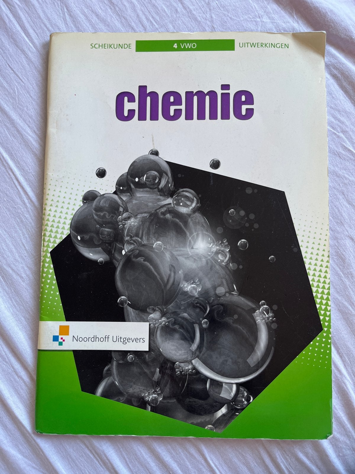 Chemie 4 VWO Uitwerkingen - Noordhoff Uitgevers, Ophalen, Zo goed als nieuw, VWO, Scheikunde