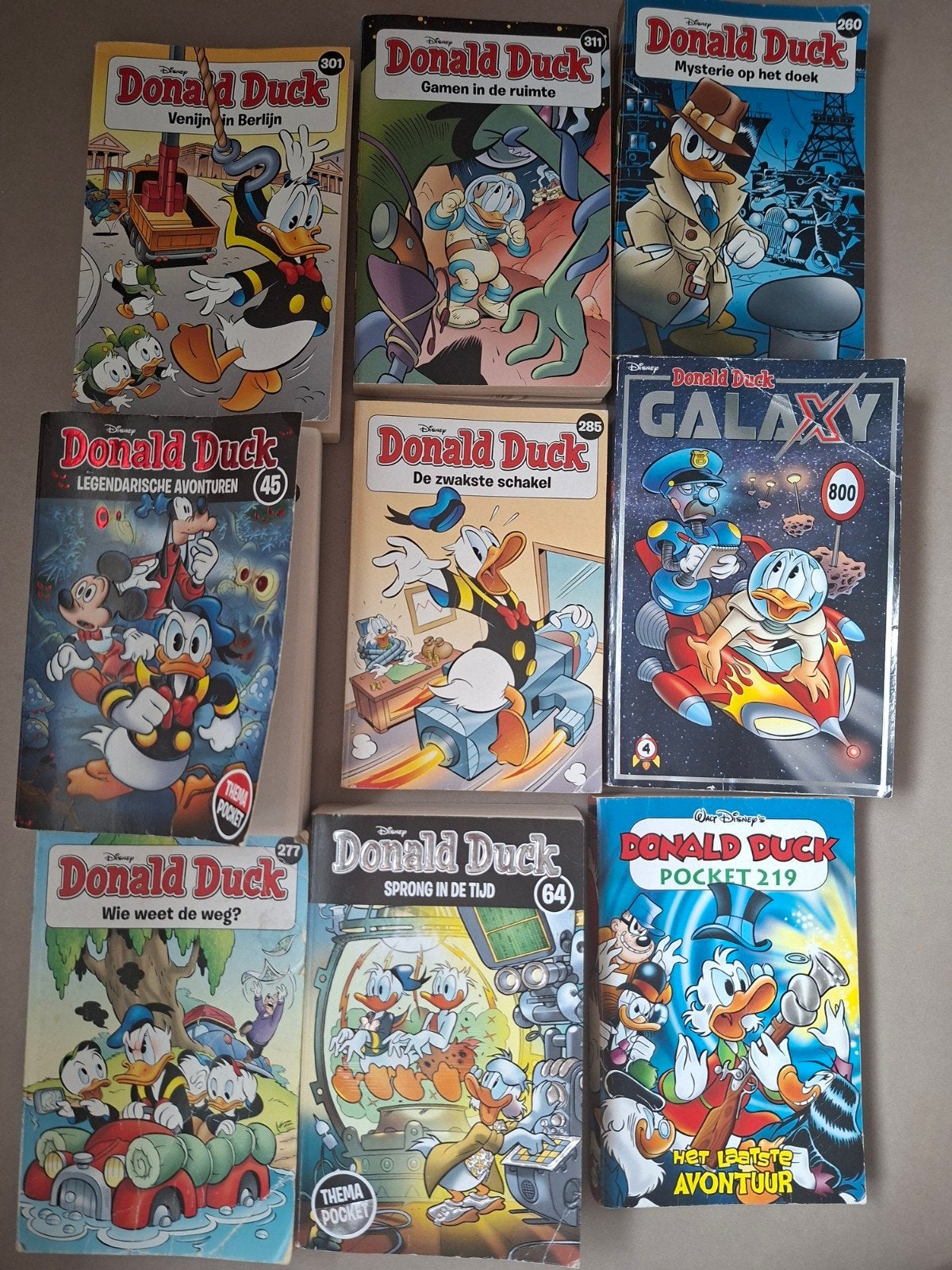 11x Donald duck pockets, Meerdere stripboeken, Ophalen of Verzenden, Zo goed als nieuw, Walt Disney  Donald duck