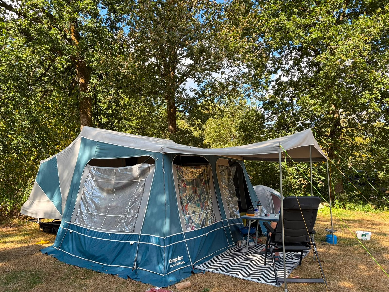 Super onderhouden Camplet Concorde!, Ophalen, Gebruikt, Tot en met 4