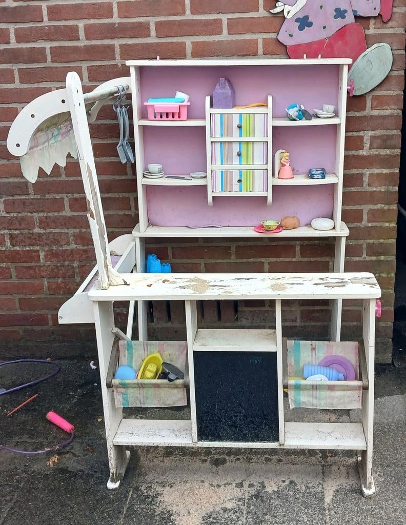 Speel winkel. Gratis., Kinderen en Baby's, Speelgoed | Buiten | Speelhuisjes, Ophalen, Gebruikt, Hout