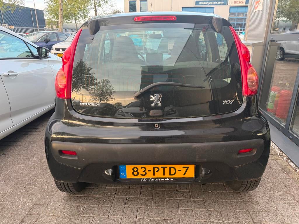 Peugeot 107 1.0-12V Accent|Airco|Carplay|5 deurs|NAP|all-in, Voorwielaandrijving, Euro 5, Stof, Gebruikt