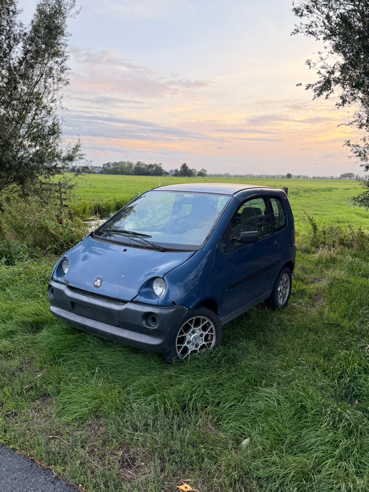 Brommobiel aixam 400 superluxe kleur blauw, Ophalen, Zo goed als nieuw, Overige typen