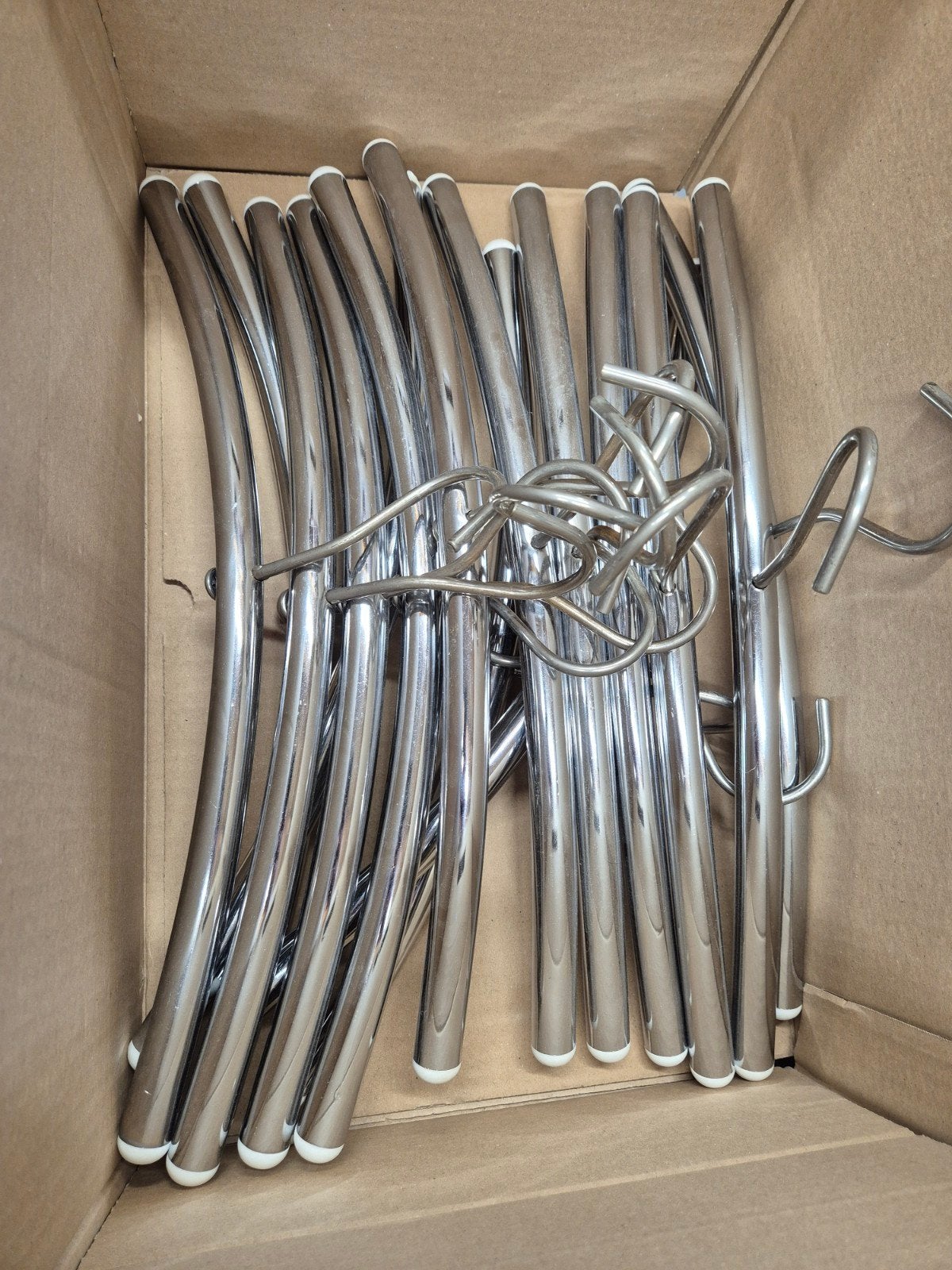 Metalen kledinghangers - Set van 15, Ophalen, Gebruikt, Metaal, Kinderen en Volwassenen