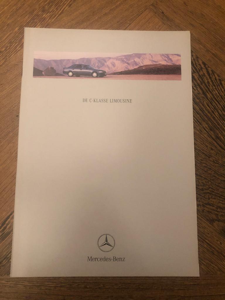 Folder, brochure Mercedes-Benz C-klasse 1999 W202 facelift, Nieuw, Mercedes-Benz, Mercedes, Ophalen of Verzenden