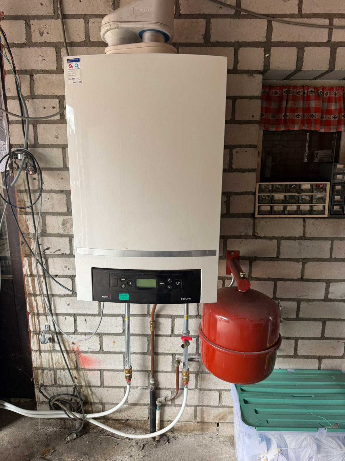 Nefit CV ketel (recent onderhoud), Doe-het-zelf en Verbouw, Ophalen, 30 tot 80 cm, Cv-ketel of Combi-ketel, Minder dan 60 cm