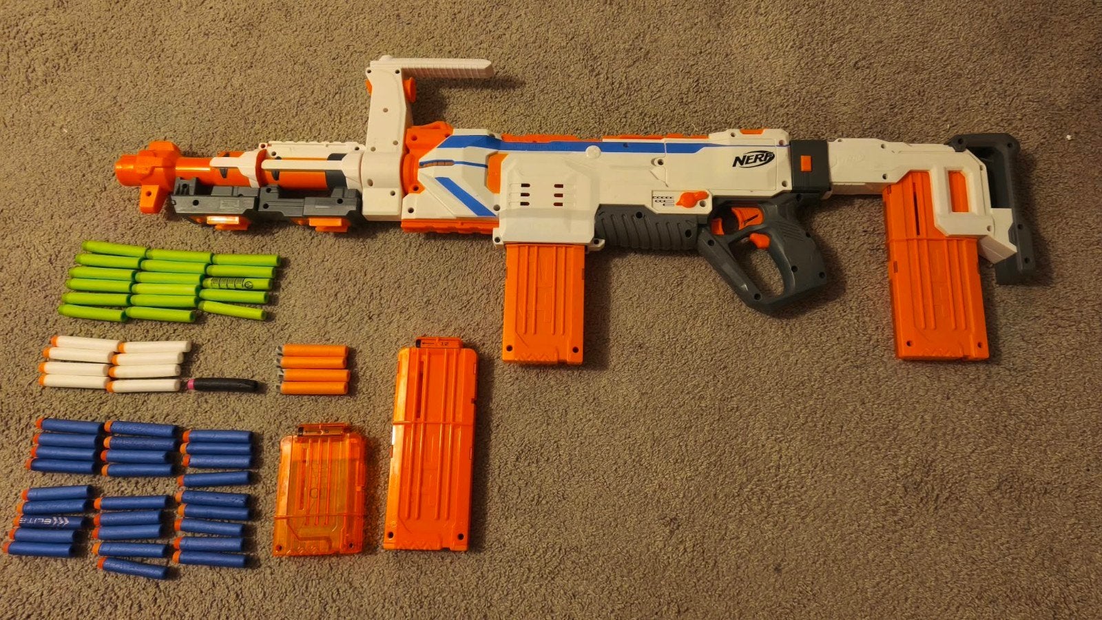Nerf geweer met pijlen, Ophalen of Verzenden
